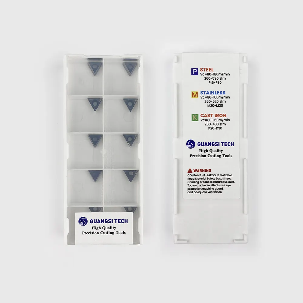 TPGT080202L-W Cnc Turning Parts Machinery Carbide Turning Inserts Cnc Machining Turning Parts
