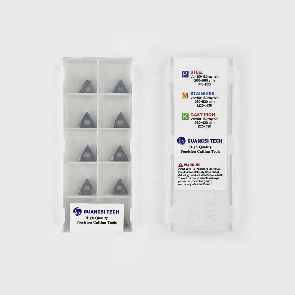 TPGT110304L-S Ceramic Turning Insert ISO Grades Carbide Turning Inserts Grey White Turning Inserts Carbide